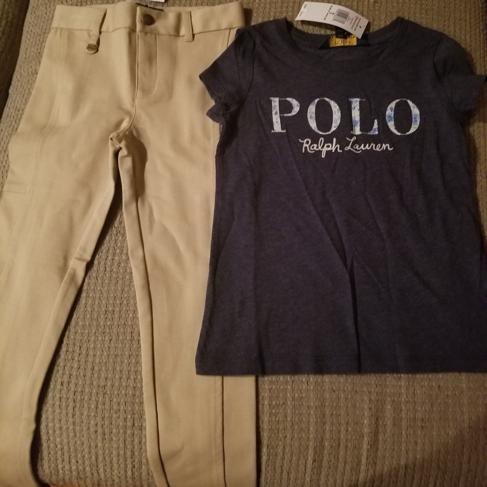 Girls Polo Shirt and Pants